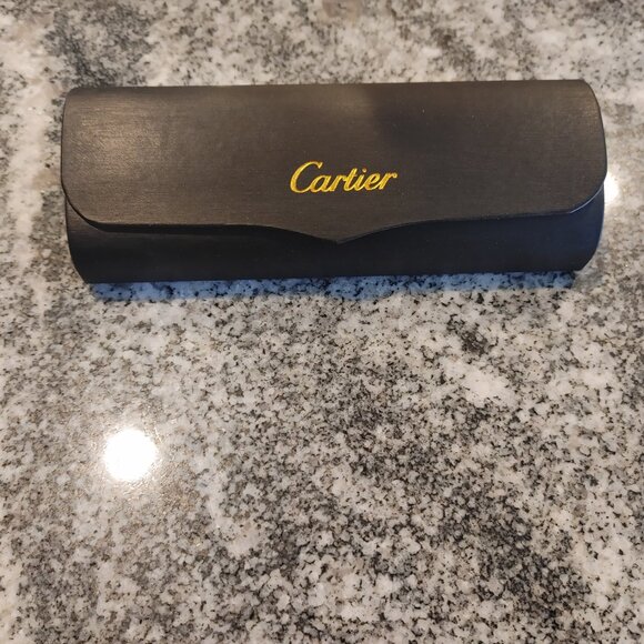Cartier Black Case for glasses